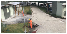 Obra de urbanizacao